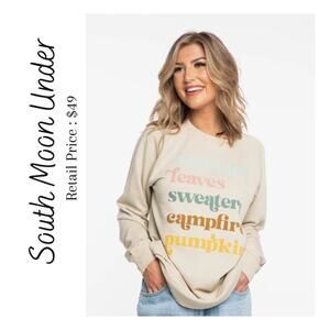 NWT Fall Vibes Crew Neck Sweater Size Small